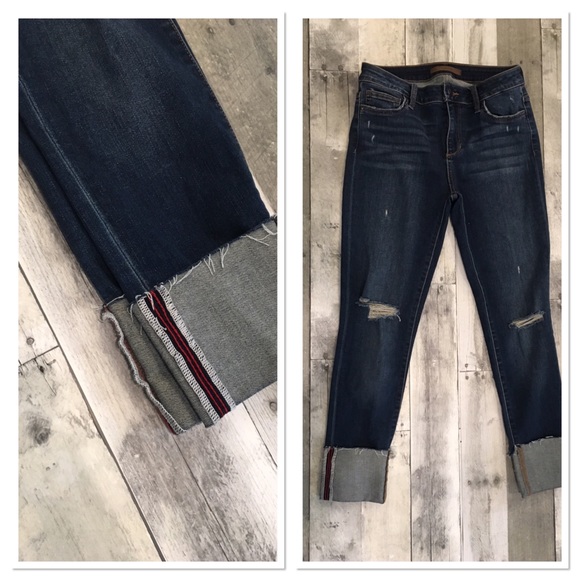 Joe's Jeans Denim - Joe’s cuffed cropped jeans